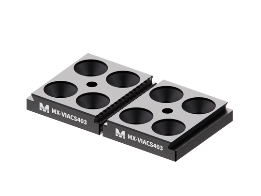 MaxxVise Stainless Self Centering Vise Spare Part Low Profile Jaw 46mm (Set of 2) EDM Tooling Warehouse