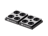 MaxxVise Stainless Self Centering Vise Spare Part Low Profile Jaw 46mm (Set of 2)