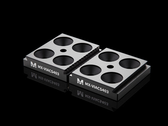 MaxxVise Stainless Self Centering Vise Spare Part Low Profile Jaw 46mm (Set of 2) EDM Tooling Warehouse