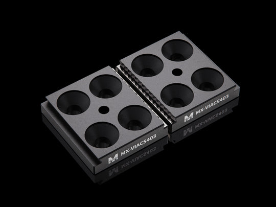 MaxxVise Stainless Self Centering Vise Spare Part Low Profile Jaw 46mm (Set of 2) EDM Tooling Warehouse