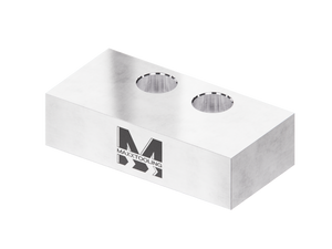MaxxVise Aluminum Self Centering Vise Spare Part Soft Jaw 39x80x21mm (Set of 2)