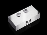MaxxVise Aluminum Self Centering Vise Spare Part Soft Jaw 39x80x21mm (Set of 2)