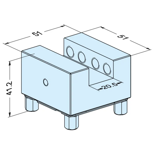 Erowa ER-129071 Uniholder | 12 pieces EDM Tooling Warehouse