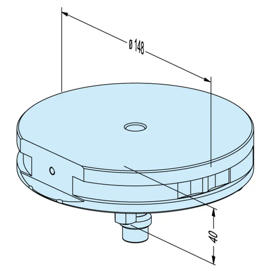 Erowa ER-133250 Pallet ø 148 G blank ALU EDM Tooling Warehouse