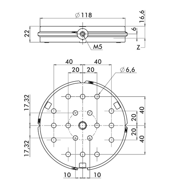 System 3R Pallet Aluminium GPS120 EDM Tooling Warehouse