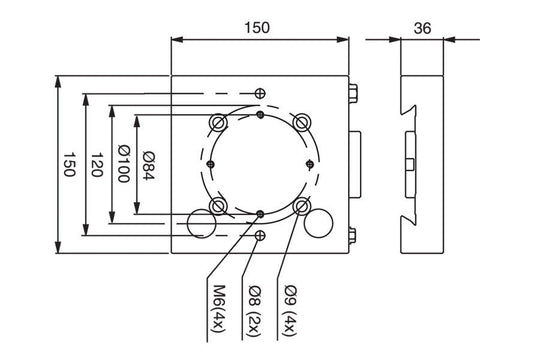 System 3R 3R-27.2, Manual chuck, Maxi EDM Tooling Warehouse