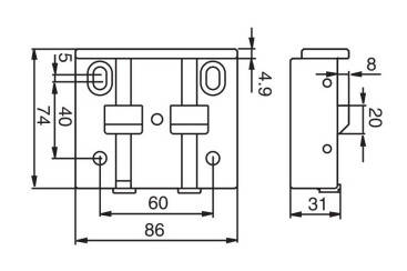 System 3R 3R-294.2, Vice EDM Tooling Warehouse