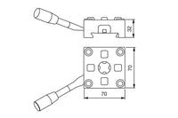 System 3R 3R-602.27-1, Manual chuck adapter, Macro EDM Tooling Warehouse