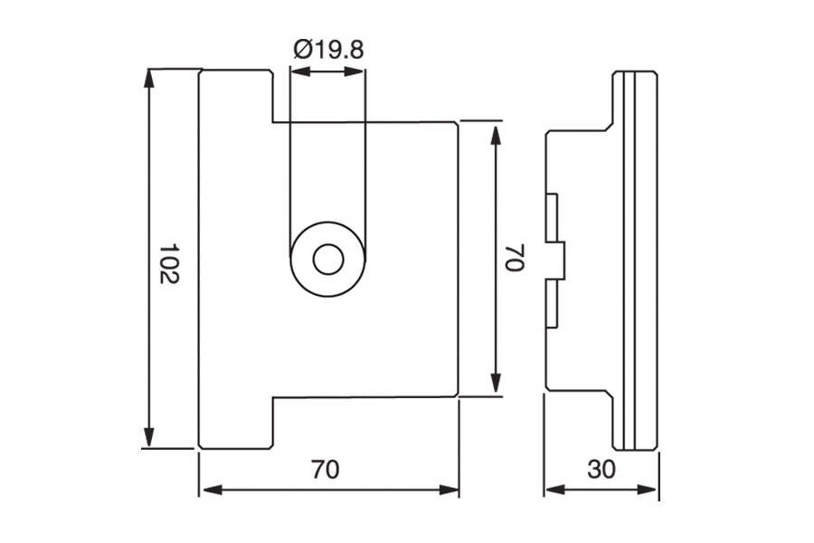 System 3R 3R-606.1, Control ruler, Macro EDM Tooling Warehouse