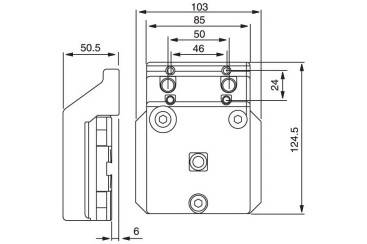 System 3R 3R-266.4, Fixed mounting head, Macro EDM Tooling Warehouse
