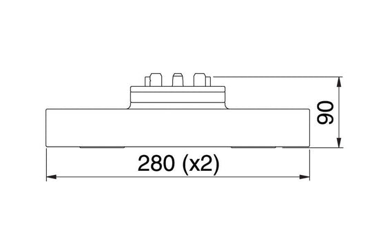 System 3R 3R-772-600A, Pneumatic chuck adapter, Dynafix-Macro EDM Tooling Warehouse