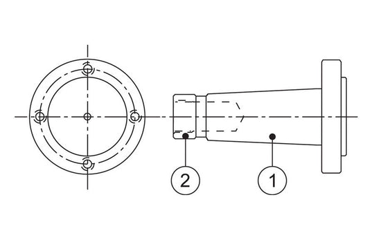 System 3R U-40266, Spacer plate EDM Tooling Warehouse