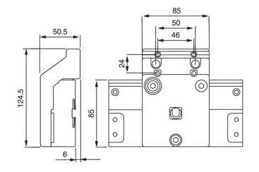 System 3R 3R-282.12HP, Leveling adapter, Magnum MacroTwin EDM Tooling Warehouse