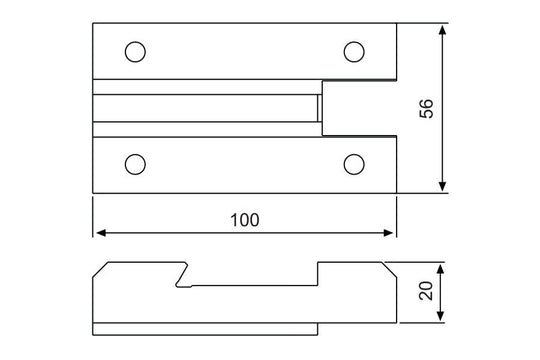 System 3R 3R-SP6435, Adapter EDM Tooling Warehouse