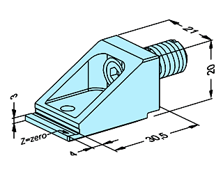 Erowa ER-008231 Mini distance support EDM Tooling Warehouse