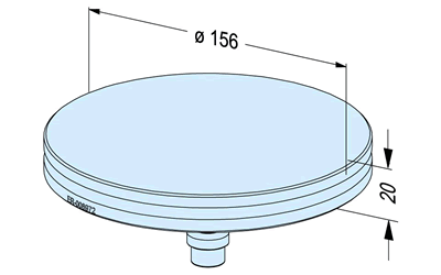 Erowa ER-008972 Cover for PowerChuck P EDM Tooling Warehouse