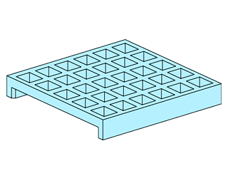 Erowa ER-010511 Square 25 Electrode Stand EDM Tooling Warehouse