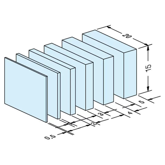 Erowa ER-010525 Insert Plates 4mm, 50 pieces EDM Tooling Warehouse