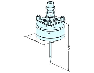 Erowa ER-010562 Sensor with ball ø 2mm EDM Tooling Warehouse