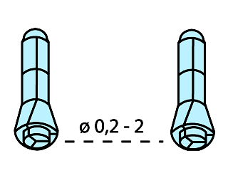 Erowa ER-010689 Mini Collet Chucks 0.2-2.0mm, Set of 19 EDM Tooling Warehouse