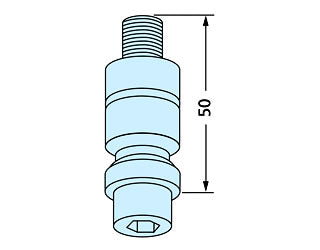 Erowa ER-010742 Chucking Spigot F/M Production, Set of 1 EDM Tooling Warehouse