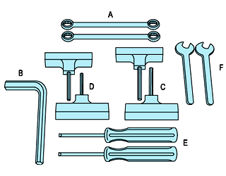 Erowa ER-010906 Set of tools EDM Tooling Warehouse
