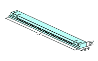 Erowa ER-012847 ManoSet Rail P Length 947mm XXL, 1 piece EDM Tooling Warehouse