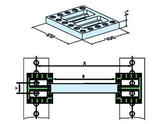 Erowa ER-016652 Basic adapter set EDM Tooling Warehouse