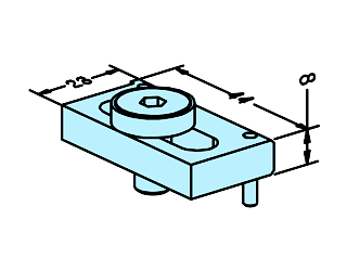 Erowa ER-016657 BeamStop Set EDM Tooling Warehouse