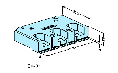 Erowa ER-018940 Vise PalletSet W EDM Tooling Warehouse
