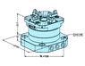 Erowa ER-020027 ITS Compact CombiChuck with clamping