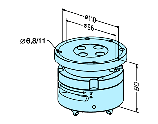 Erowa ER-022516 QuickChuck 100 Combi R EDM Tooling Warehouse