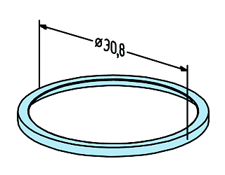 Erowa ER-022922 Sealing Ring for Compact Holder, Set of 50 EDM Tooling Warehouse