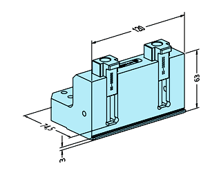 Erowa ER-025896 Vise PalletSet W 100mm EDM Tooling Warehouse
