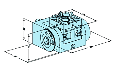 Erowa ER-027640 Angle Clamping Unit for QC50 Combi EDM Tooling Warehouse