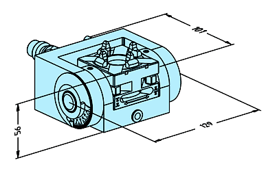 Erowa ER-028471 Angled Clamping Unit RSM 50 UnoSet EDM Tooling Warehouse