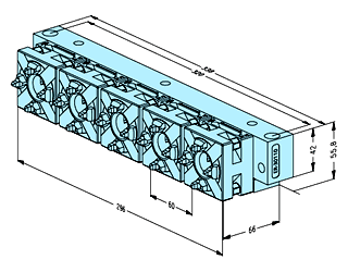 Erowa ER-030110 5-fold beam 300 QuickChuck EDM Tooling Warehouse