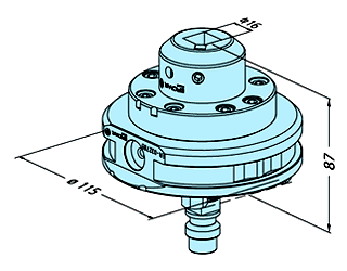 Erowa ER-032785 Square 15 holder EWIS, ITS 100 EDM Tooling Warehouse