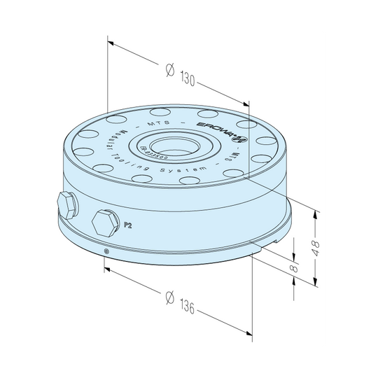 Erowa ER-033500 MTS Chuck M-P EDM Tooling Warehouse