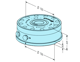Erowa ER-033501 MTS Chuck M-H EDM Tooling Warehouse