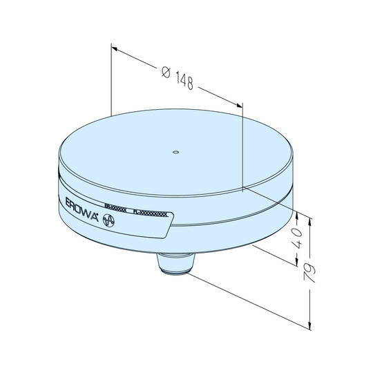 Erowa ER-033602 MTS Pallet P ø 148 Alu EDM Tooling Warehouse