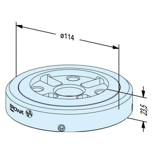 Erowa ER-034735 Seal Rapid Action Chuck / ø 72 EDM Tooling Warehouse
