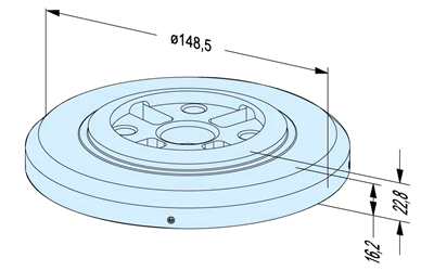 Erowa ER-035356 Seal Ring QuickChuck 100 P ø 72 EDM Tooling Warehouse