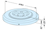 Erowa ER-035356 Seal Ring QuickChuck 100 P ø 72