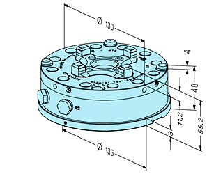 Erowa ER-035503 MTS Chuck S-H/A EDM Tooling Warehouse