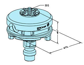 Erowa ER-036272 Compact ITS Adapter ø 72 EDM Tooling Warehouse