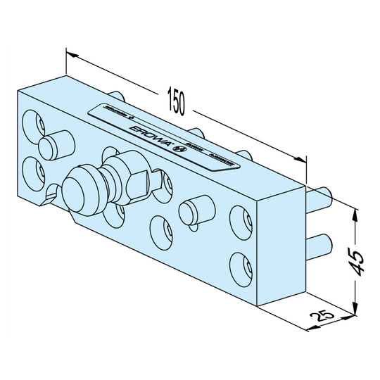 Erowa ER-038622 MTS Gripper Link Rapid EDM Tooling Warehouse