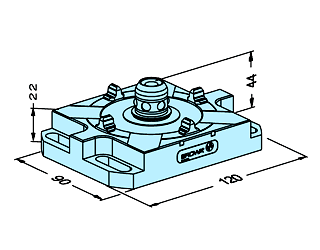 Erowa ER-040641 Basic WEDM Chuck EDM Tooling Warehouse