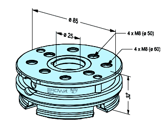 Erowa ER-040701 Pallet PM85 Precise, Set of 1 EDM Tooling Warehouse