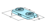 Erowa ER-041603 MTS Base Plate 200 x 410 H